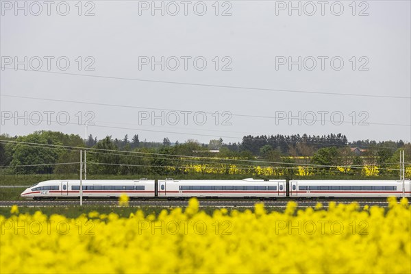 InterCityExpress of Deutsche Bahn AG on the new Wendlingen-Ulm line