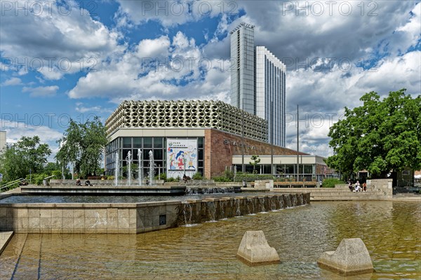 Civic hall and Dorint Kongresshotel