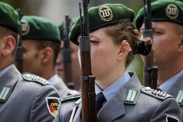 Soldiers of the Guard Battalion of the German Armed Forces