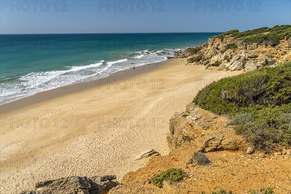 The Calas de Roche beach coves near Conil de la Frontera