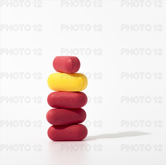 Stacked pills