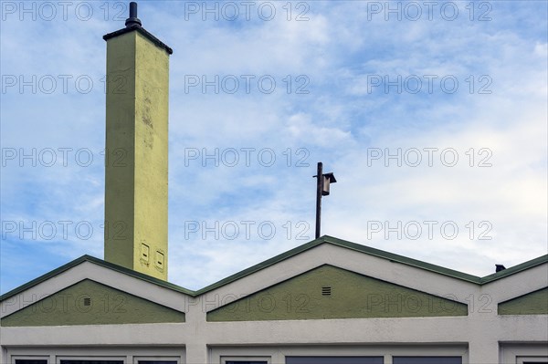 Chimney and starling box