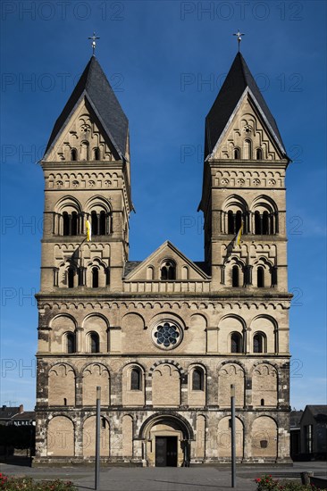 West facade of the Mariendom in Andernach