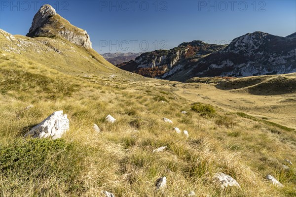 Mountain landscape at Sedlo Pass