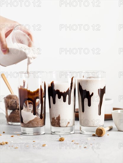 Chocolate milkshake