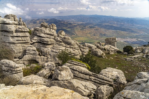 The extraordinary karst formations in the El Torcal nature reserve near Antequera