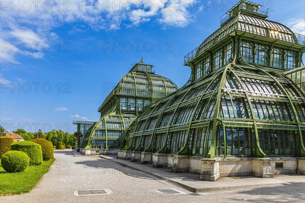 Palm House in Schoenbrunn Palace Park