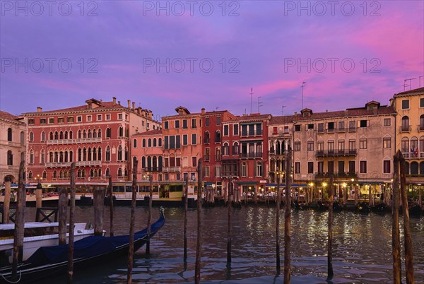 Sunset view of Grand Canal