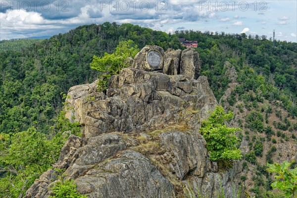 Ernst Wachler Rock at the Hexentanzplatz