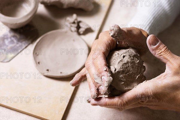 Clay pottery