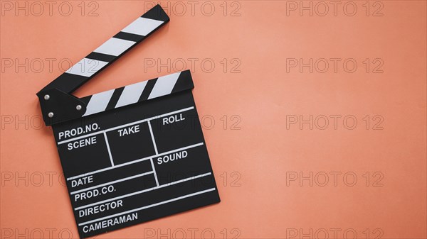 Open clapperboard