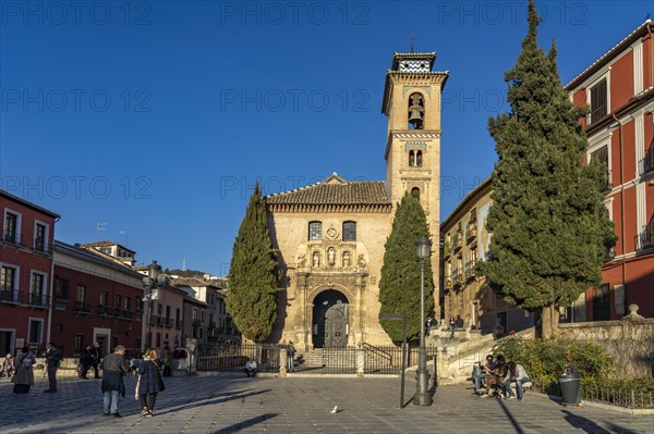 Church of San Gil y Santa Ana in Granada