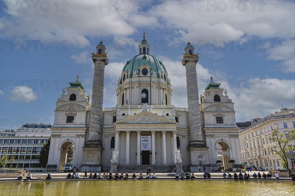 Baroque Karlskirche