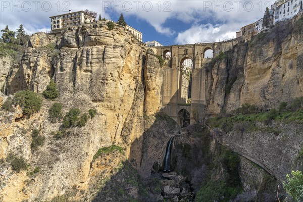 Puente Nuevo New Bridge over the Tajo de Ronda Gorge