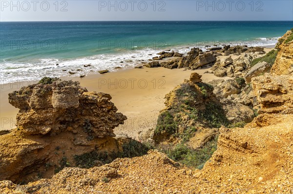 The Calas de Roche beach coves near Conil de la Frontera