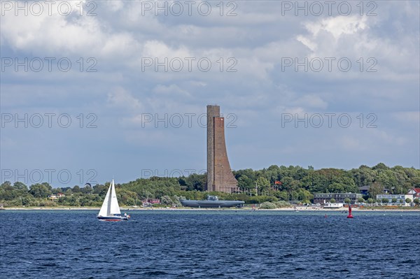 Sailing boat off Laboe