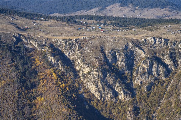 View from the lookout peak Curevac into the Tara Gorge