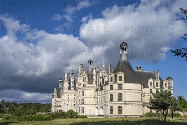 Chambord Castle in the Loire Valley