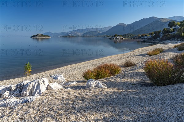Lake Scutari beach near the village of Donji Murici