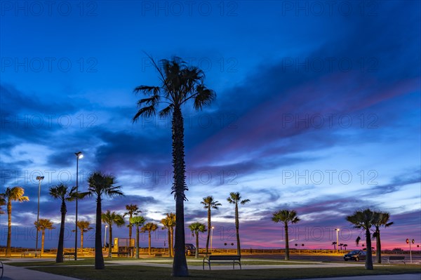 Sunset on the waterfront Conil de la Frontera