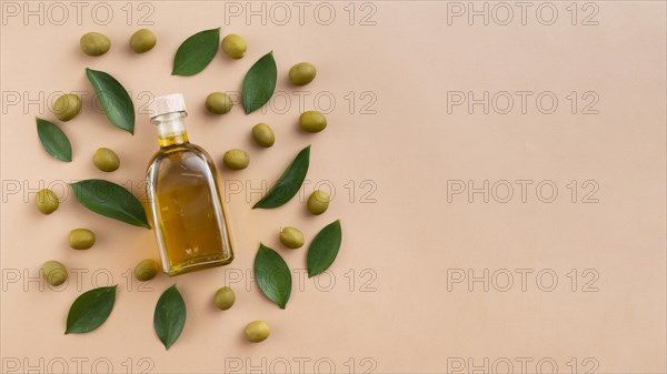 Cute arrangement with olives leaves
