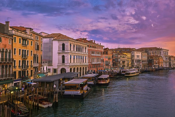 Sunset view of Grand Canal