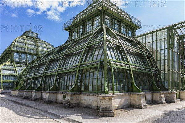 Palm House in Schoenbrunn Palace Park