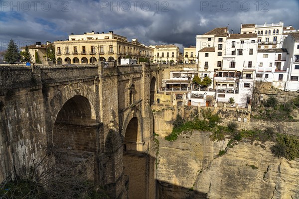 Puente Nuevo New Bridge over the Tajo de Ronda Gorge and the Old Town La Ciudad