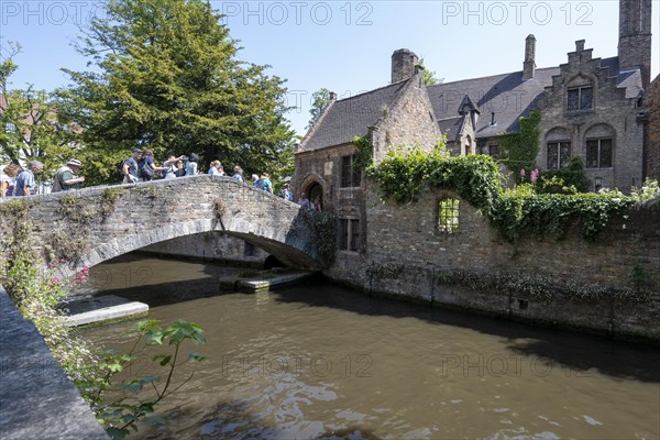 Boniface Bridge and between medieval buildings