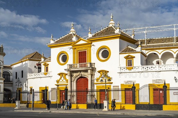 Plaza de toros bullring in Seville