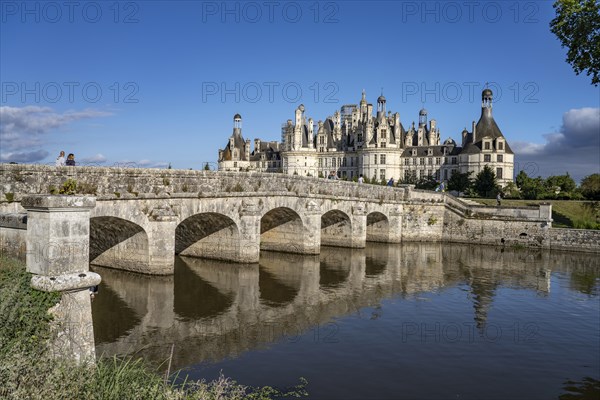 Chambord Castle in the Loire Valley