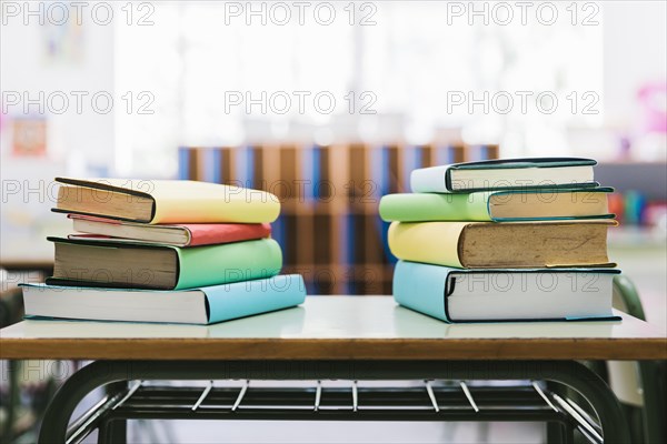 Books school desk class