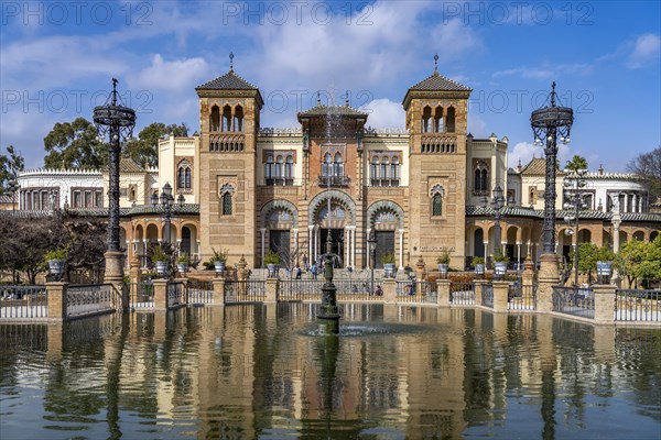 The Museum of Popular Art and Customs of Seville in the Mudejar Pavilion