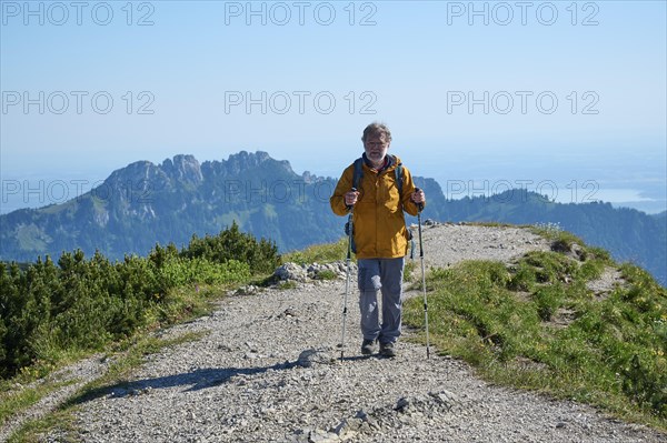 Hikers on the Geigelstein