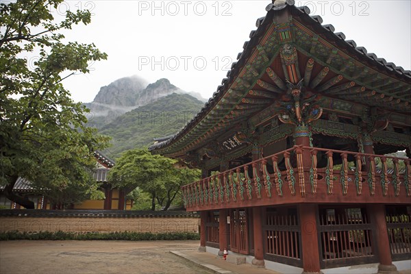 Bell tower at Baekyangsa Temple