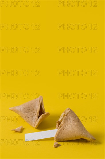 Chinese new year with fortune cookies