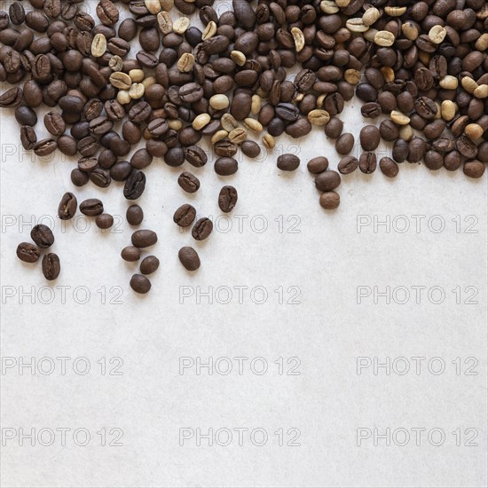 Coffee beans table