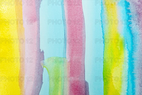 Colorful watercolor copy space pattern background
