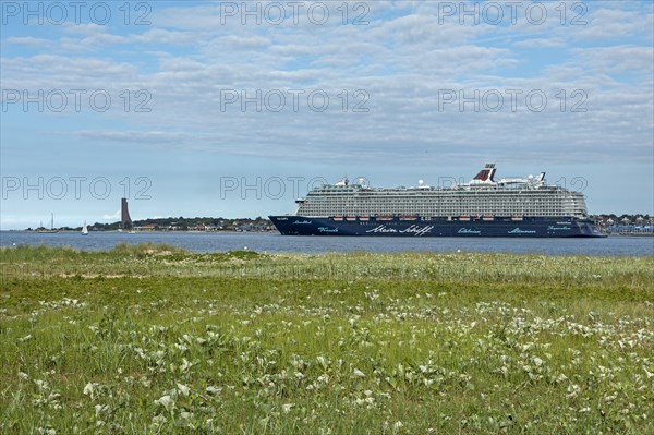 Mein Schiff cruise ship off Laboe