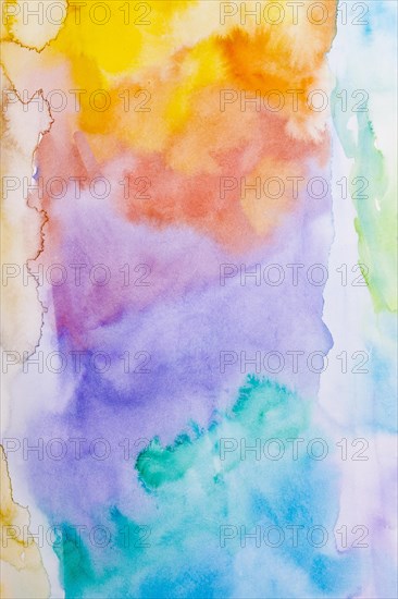 Abstract coloured aquarelle background
