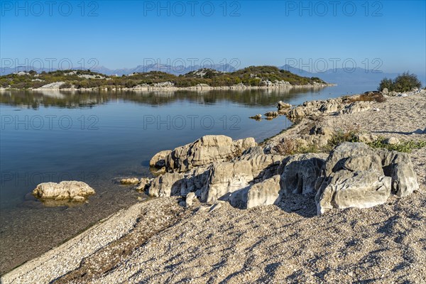 Lake Scutari beach near the village of Donji Murici