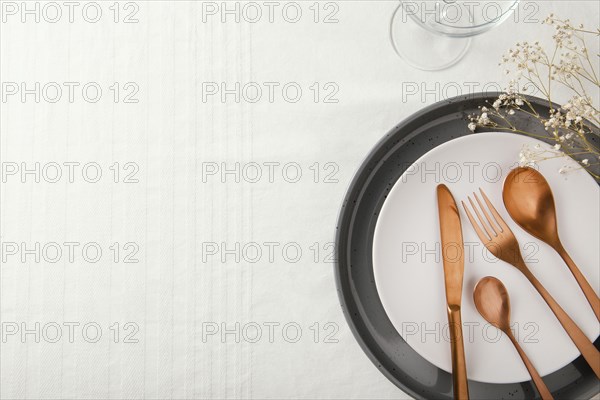 Assortment beautiful tableware