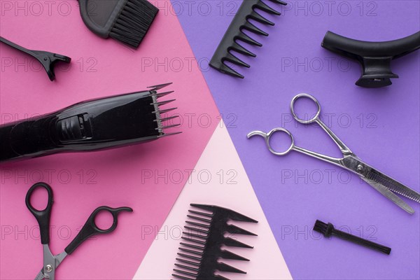 Close up hair trimmer supplies