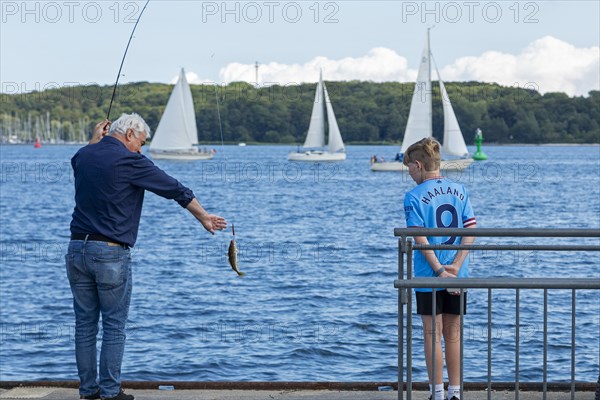 Angler has caught fish