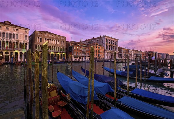 Sunset view of Grand Canal