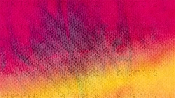 Multicolored tie dye textile