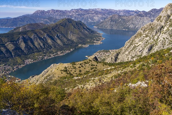 View over the Bay of Kotor