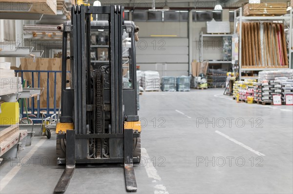 Logistic center forklift