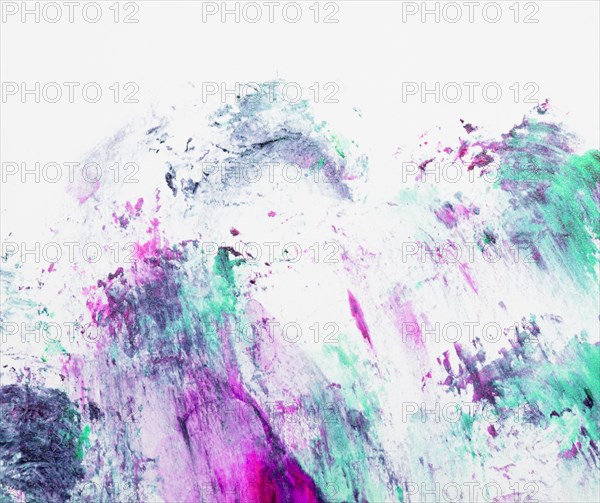 Smudged messy abstract nail polish backdrop