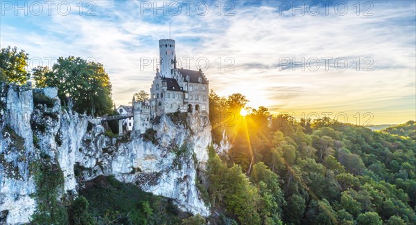 Lichtenstein Castle in the Swabian Alb